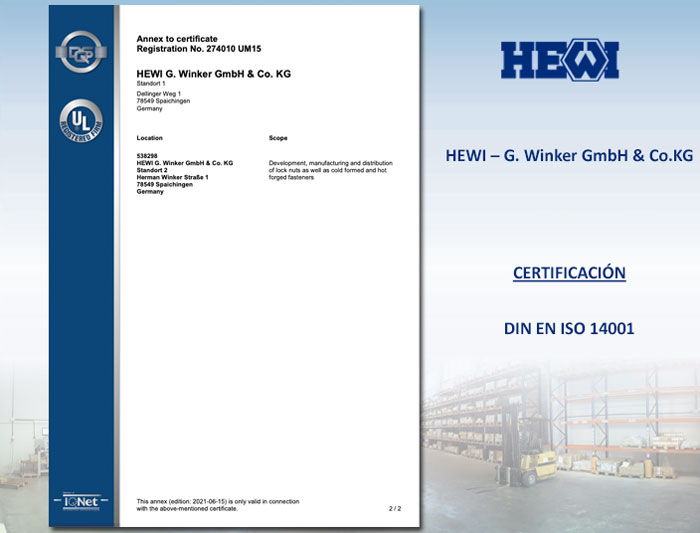 certificados HewiDinEN ISO 14001 2022 pagina2