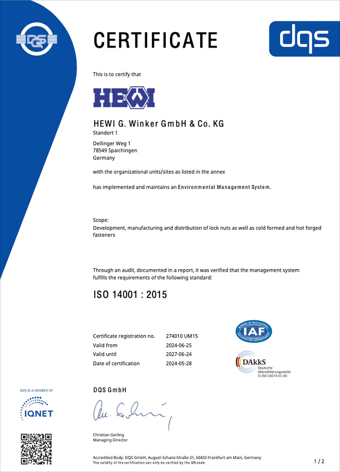 ISO 14001 english 2024 2027